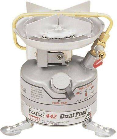 Coleman Unleaded Feather Stove 442 Lichtgewicht Multifuel Brander