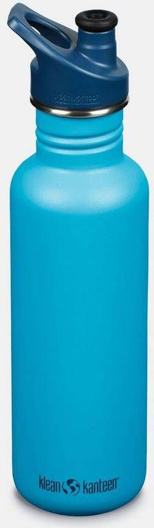 Klean Kanteen Drinkfles Classic Sportdop Brushed Stainless 800ml