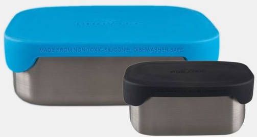 Rubytec Superhero Duo Lunchbox 0, 8L + Snackbox 0, 3L Blauw