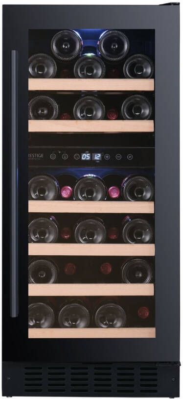 Temptech Presitge wijnkoelkast met 2 zones voor 32 flessen