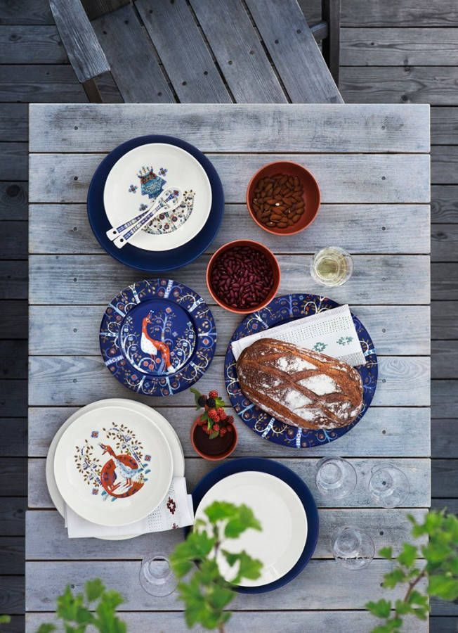 Iittala Taika Schaal ø 26 cm x 2,8 L Blauw