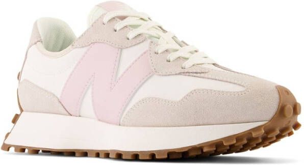 New Balance 327 sneaker met suè, de details