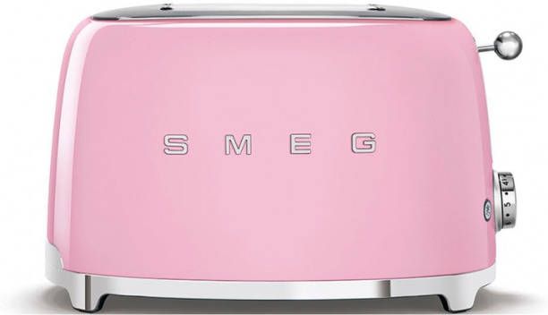 Smeg TSF01PKEU 50's style broodrooster 2X2 geschikt voor twee...