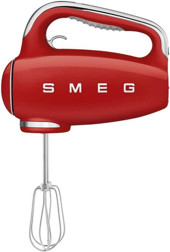 Smeg Handmixer 9 Standen Rood Hmf01rdeu
