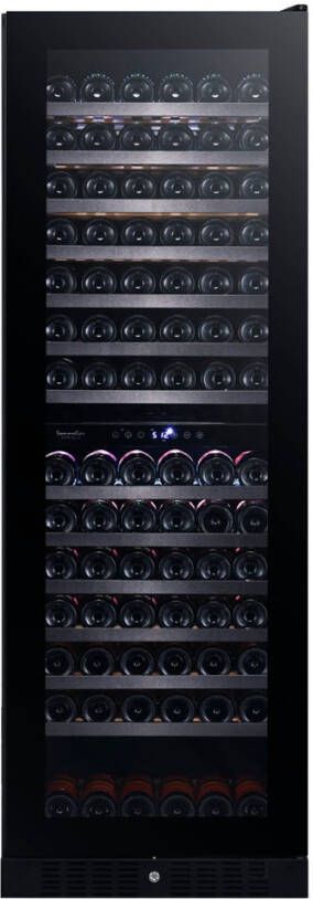 Temptech Sommelier wijnkoelkast met 2 zones voor 166 flessen