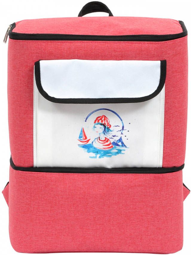 AnemosS Sailor Girl Koeltas Koelrugzak Lunchtas Roze 17l