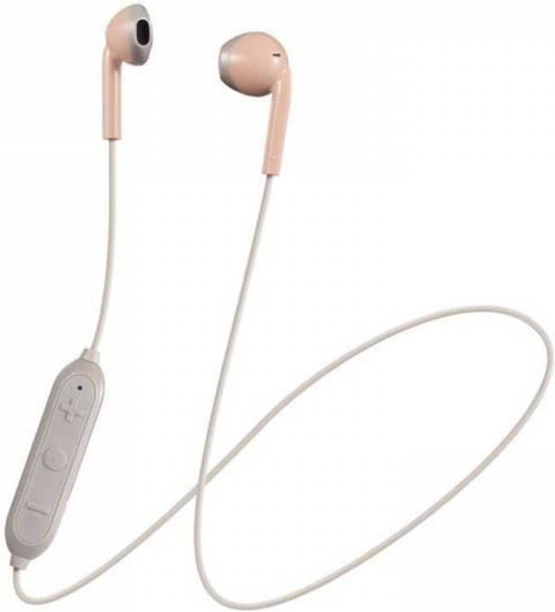 JVC Bluetooth oortje, In ear, Anti transpiratie Ha f19bt pte Poeder Roze Grijs Bruin