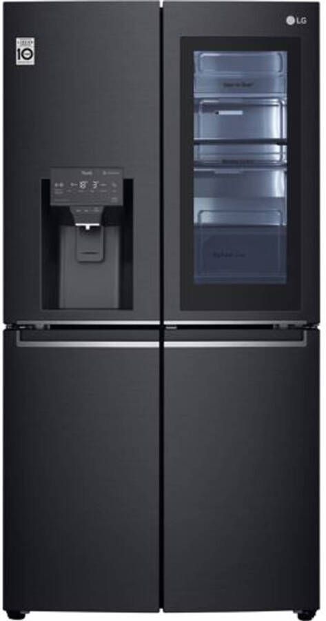 LG GMX945MC9F Amerikaanse koelkast Zwart