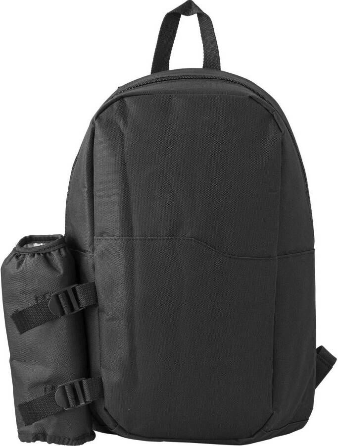 Merkloos Grote Koeltas Rugtas/rugzak Zwart 43 X 29 X 15 Cm 18 Liter Koeltas