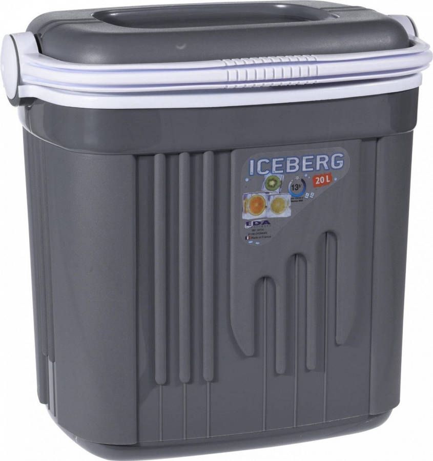 Merkloos Iceberg Eda Koelbox Grijs 20 Liter