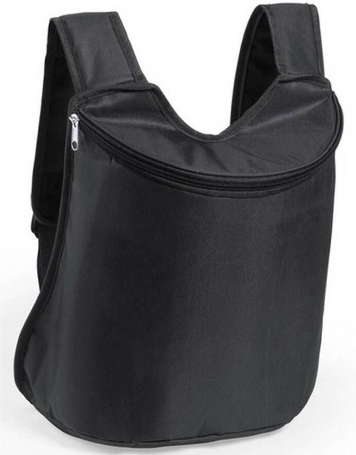 Merkloos Zwarte Koeltas Rugzak 40 Cm 23 Liter Koeltas