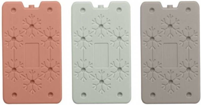 Orange85 Koelelementen 3 Stuks 25 X 14 Cm 3 Kleuren 400 Gram