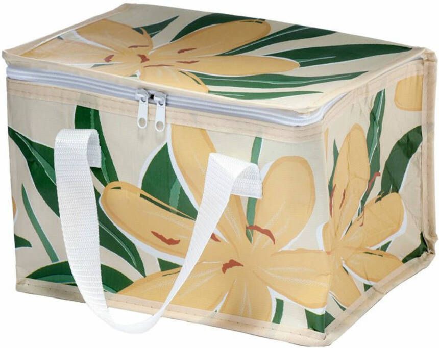 Puckator Kleine Lunch Koeltas Boterbloem Print 20 X 30 X 20 Cm 12 Liter Koeltas
