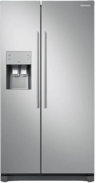 Samsung Rs50n3503sa/ef Amerikaanse Koelkasten Zilver