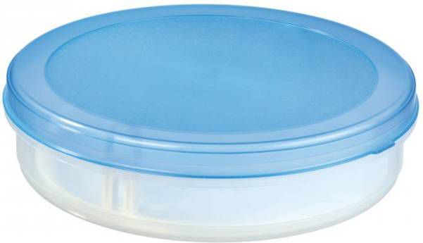 Sunware Club Cuisine Vlaaidoos Ø35 Cm Incl. Taartlift Transp/transp blauw