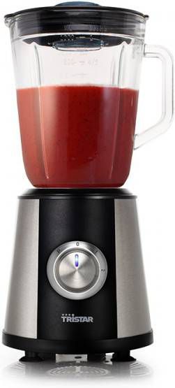 Tristar Blender1.0L Glazen Kan RVS Behuizing