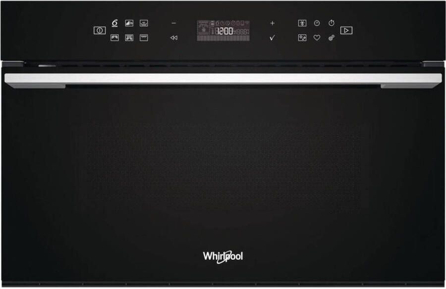 Whirlpool W7 MD440 NB Inbouw combi magnetron Zwart