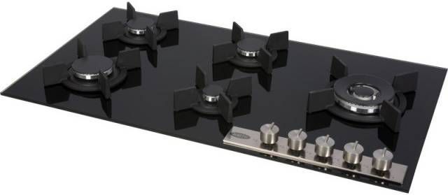 Boretti BGKN90 inbouw gas op glas kookplaat