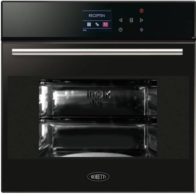 Boretti BPON60ZWGL inbouw solo oven