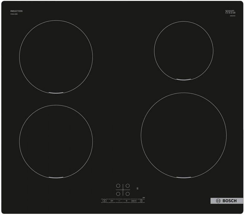 Bosch PUE611BB5D Inductie inbouwkookplaat Zwart