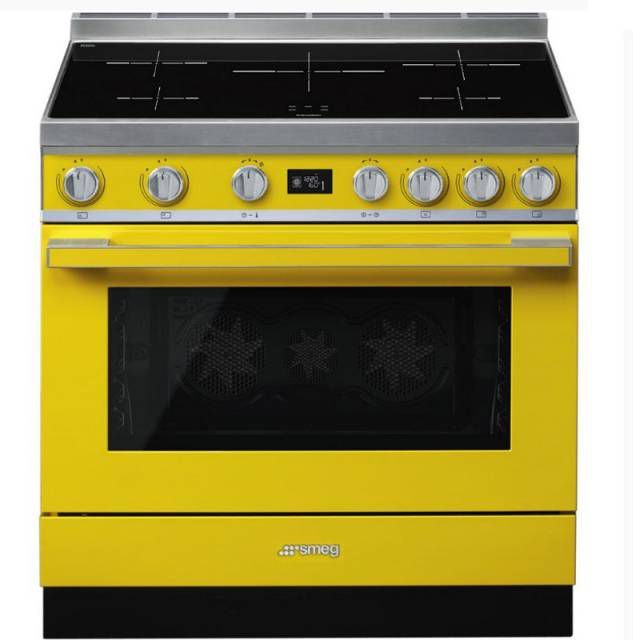 Smeg CPF9IPYW inductie fornuis met Pyrolyse reiniging en...