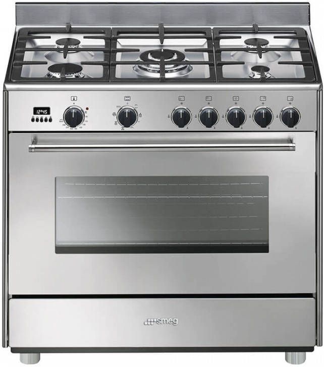 Smeg SNLKP90DX9 Gasfornuis Rvs