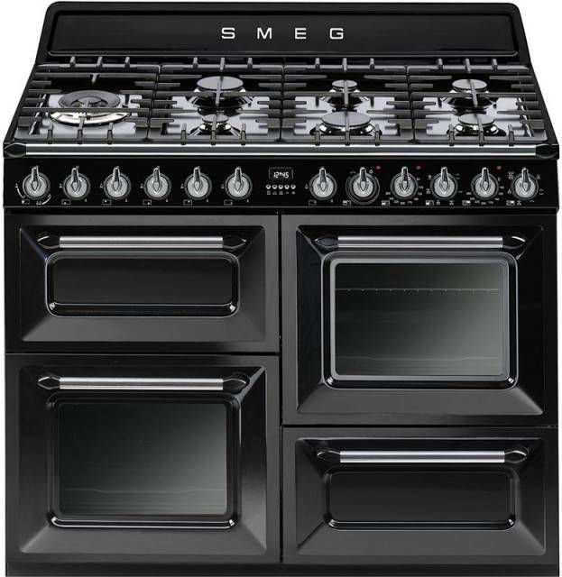 Smeg TR4110NNLK gasfornuis met 3 ovens nu met GRATIS Smeg...