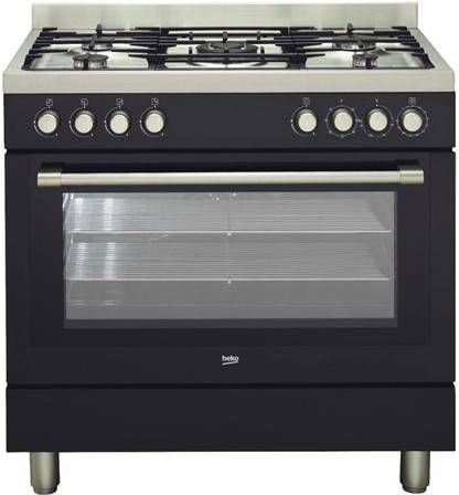 Beko GM 15120 DA PR NL Gas-elektrische fornuizen Antraciet