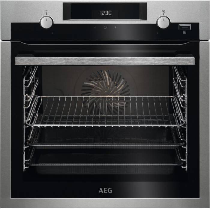 AEG BCS455020M SteamBake Inbouw oven Rvs