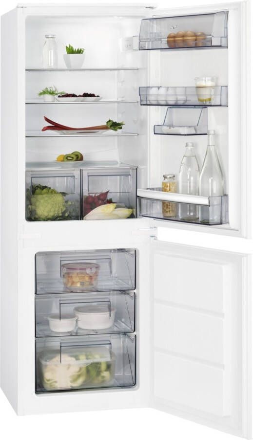 AEG 5000 serie ColdSense Koel/vrieskast inbouw 158 cm SCE616F3LS