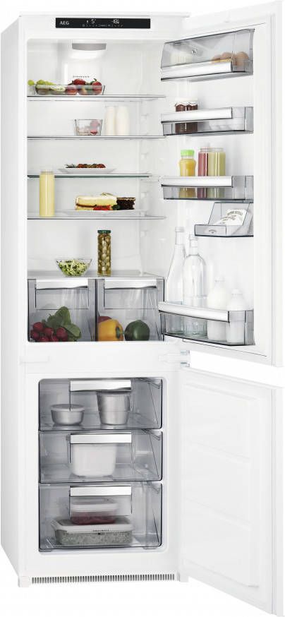 AEG 5000 serie ColdSense Koel/vrieskast inbouw 178 cm SCE818D3FS