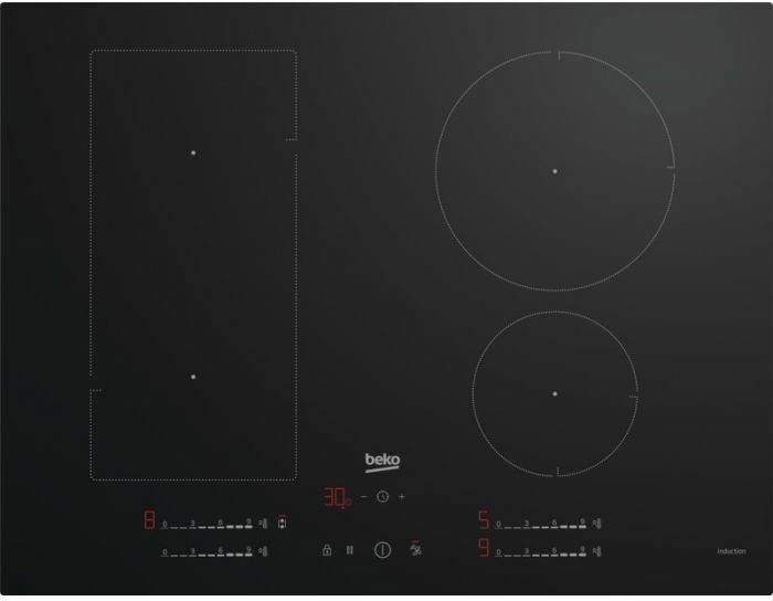 Beko HII74700UFT Inductie inbouwkookplaat Zwart