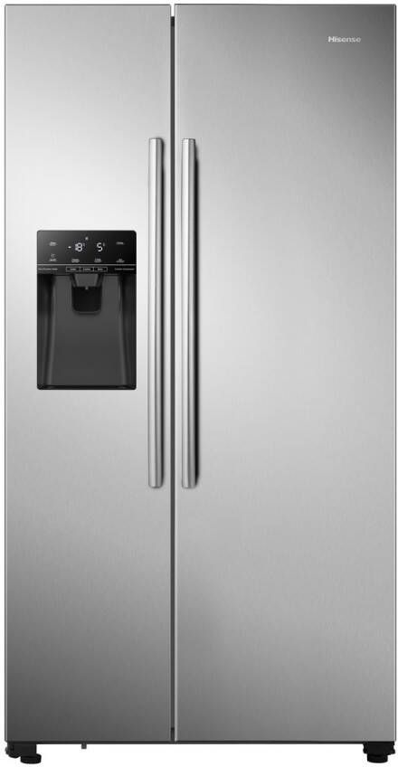 Hisense RS694N4IIF Amerikaanse koelkast Zilver online kopen
