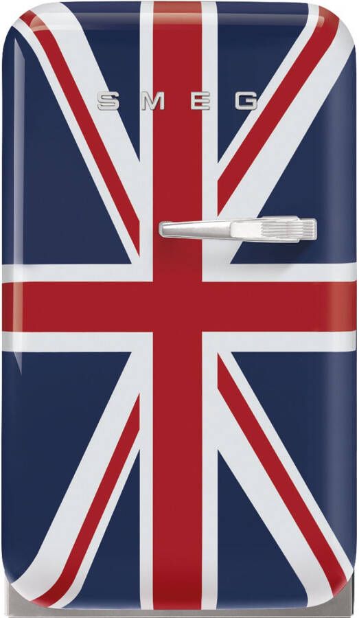 Smeg FAB5LDUJ5 Union Jack Minikoelkast Blauw
