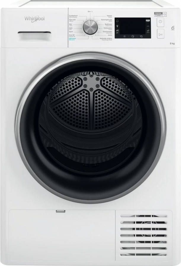 Whirlpool FFT M22 8X2BS BE Warmtepompdroger Wit