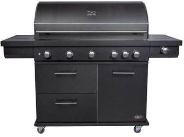 Boretti Imperatore Nero Gasbarbecue 5 Branders