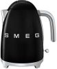 SMEG Waterkoker 2400 W zwart 1.7 liter KLF03BLEU online kopen