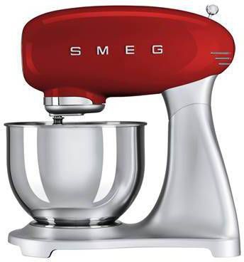 SMEG Keukenmachine 800 W rood 4.8 liter SMF02RDEU online kopen