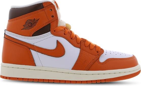 Jordan 1 retro high en zeester , Oranje, Heren