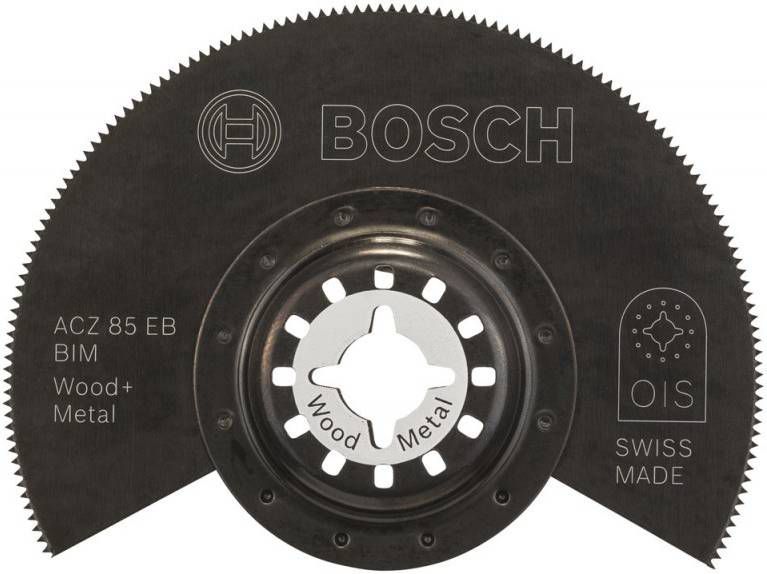 Bosch 2609256943 / ACZ 85 EB BIM segmentzaagblad- 85 mm Hout en Metaal