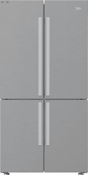 Beko GN1406231XBN Amerikaanse koelkast Aluminium