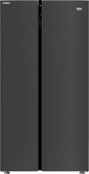 Beko GN163122ZXBRN Amerikaanse koelkast Zwart