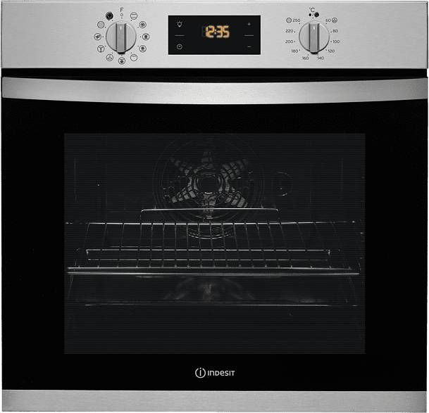 Indesit IFW3844PIXID inbouw oven restant model met Pyrolyse reiniging