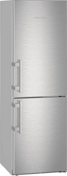 Liebherr CNef 4335 21 Koelkast met vriesvak Zilver