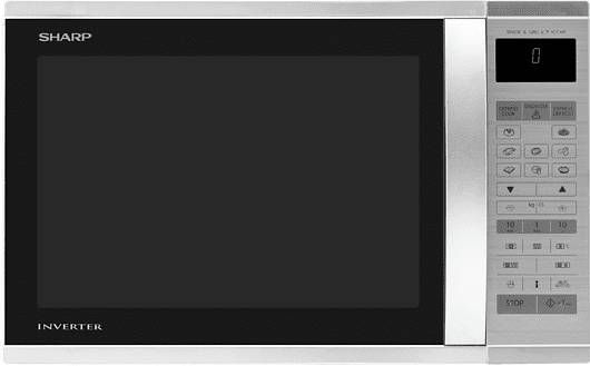 Sharp R971STW Combimagnetron Zilver