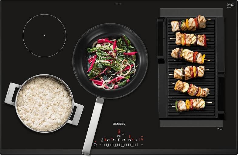 Siemens EX851FVC1E inbouw inductiekookplaat restant model met Flex zone en braadSensor