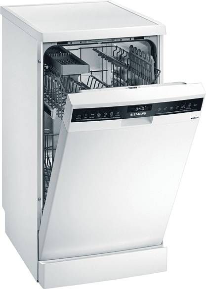 Siemens SR23HW48KE Vrijstaande vaatwasser Wit