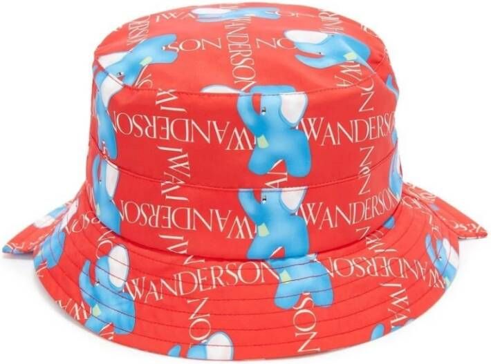 JW Anderson asymmetrische emmerhoed , Oranje, Heren
