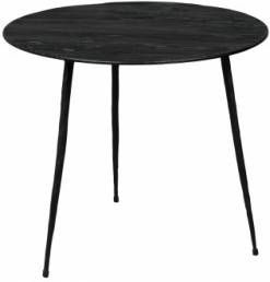 Woonboulevard Poortvliet Dutchbone Side Table Pepper Black &apos