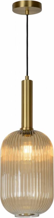 Lucide Maloto Hanglamp amber ø20 1xe27 40w glas